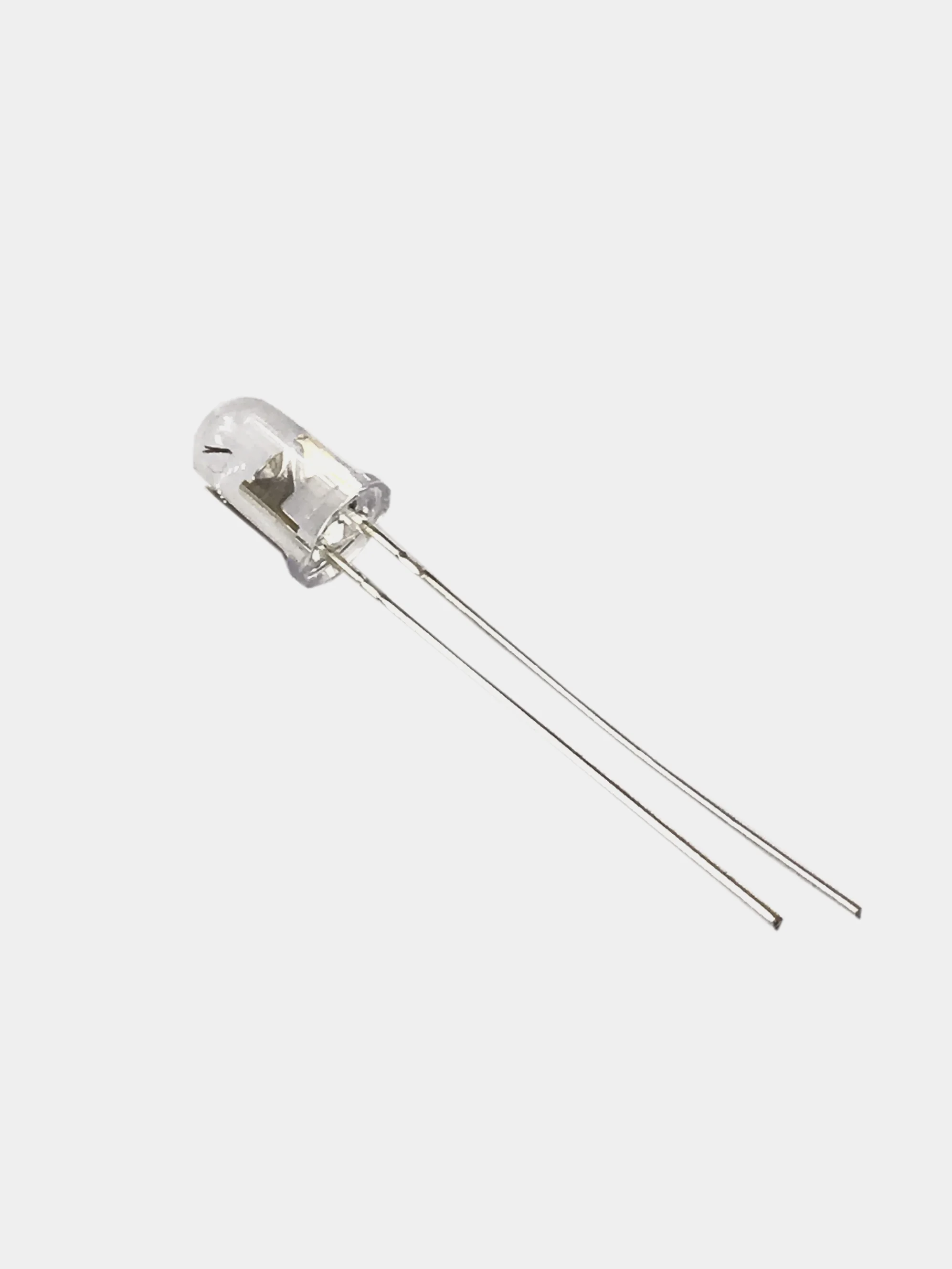 20 штук УФ Светодиод 5мм ультрафиолетовый 3.4v 20ma 390-400nm (стандартная линза)