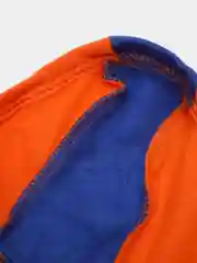 Комбинезон двухцветный для собак, с капюшоном