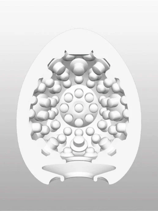 Бирюзовый яйцо-мастурбатор Tenga Egg