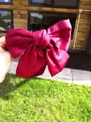 Багровый заколка Бант для волос