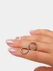 Черный серьги круглые из серебра 925 пробы, сережки, украшение
