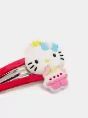 Желтый зажим для волос, детский