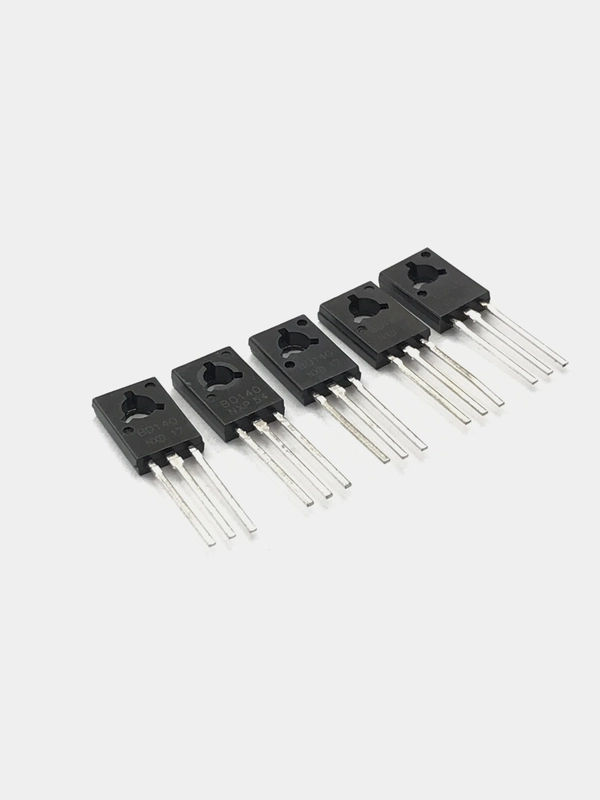 5 штук Транзистор BD140 (КТ814Г) (PNP 80V 1.5A 12.5W) TO-126