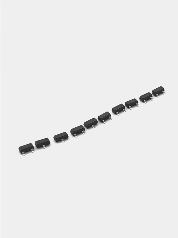50 штук Транзистор 2N2222A (MMBT2222ALT1) (NPN 40V 0.6A) SOT-23-3