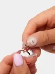 Серьги гвоздики, сережки с инкрустацией