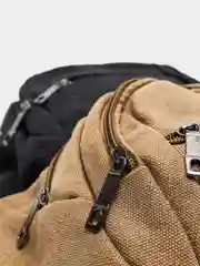 Черный сумка мужская на пояс
