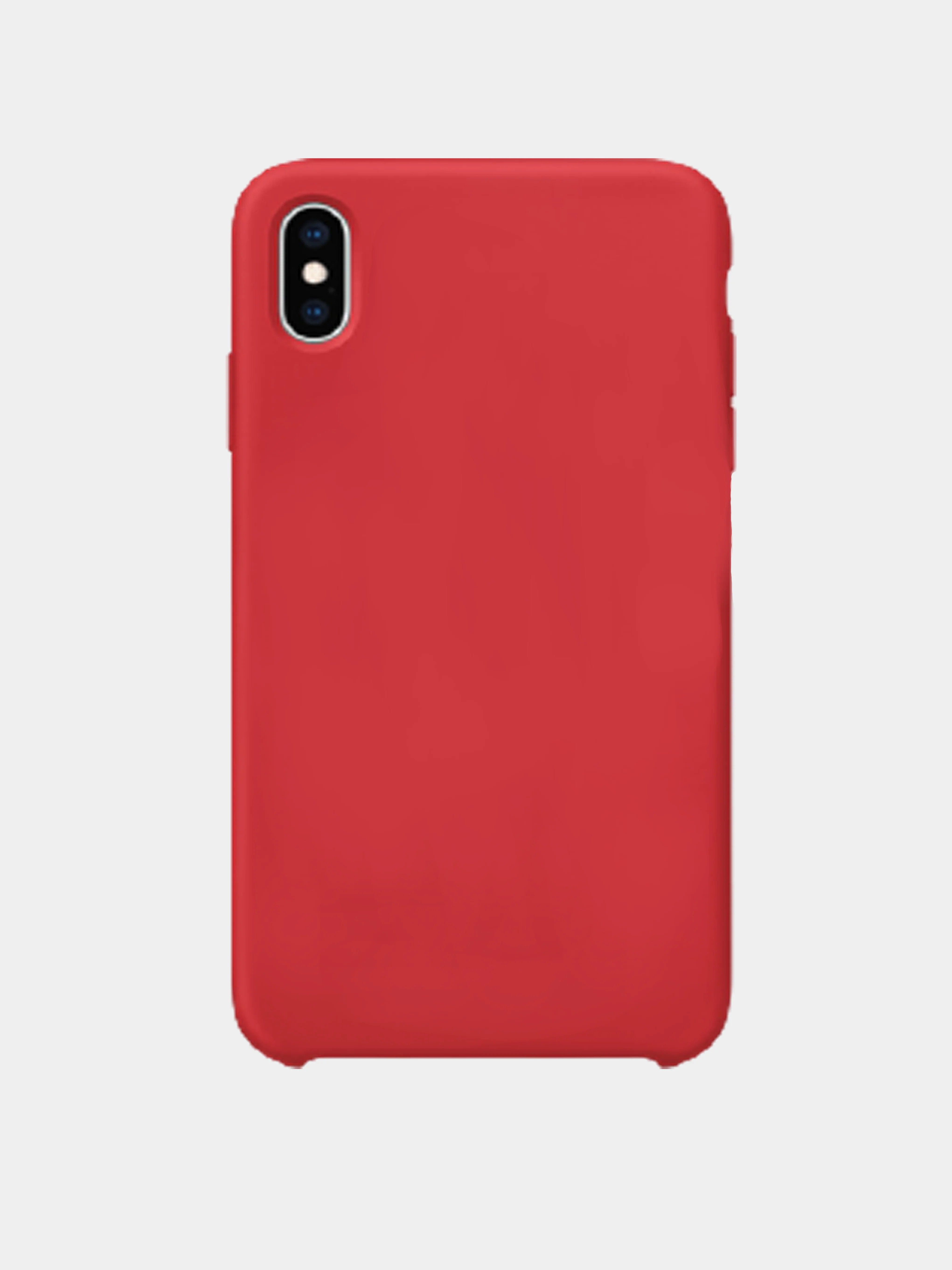 Красный чехол Silicone Case iPhone XS MAX