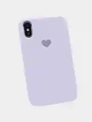 Лавандовый чехол Silicone Case iPhone XS MAX