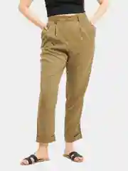 Брюки женские Savage из тенсела, цвет шиитаке