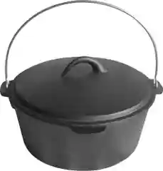 Казан чугунный KС-25, диам. 25 см, 3,4 литра
