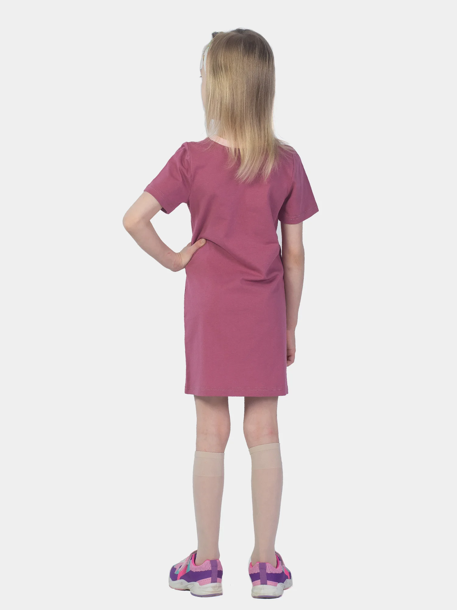 Платье детское JULY GIRLS КП5015П3 малиновый, KLERY