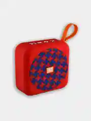 Багровый портативная колонка Stereo BT Speakers