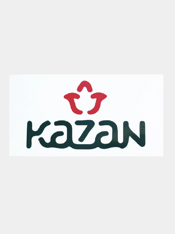 Наклейка "Kazan logo" прямоугольная