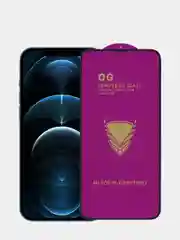 Белый защитное стекло OG Premium для iPhone SE, 7, 8, XR, 11, 12, 13, 14, 15, Mini, Pro, Max, Plus