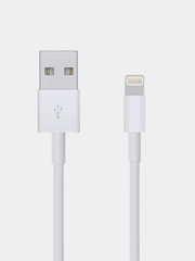 Кабель зарядный для iPhone 1-2 метра (USB/Lightning)