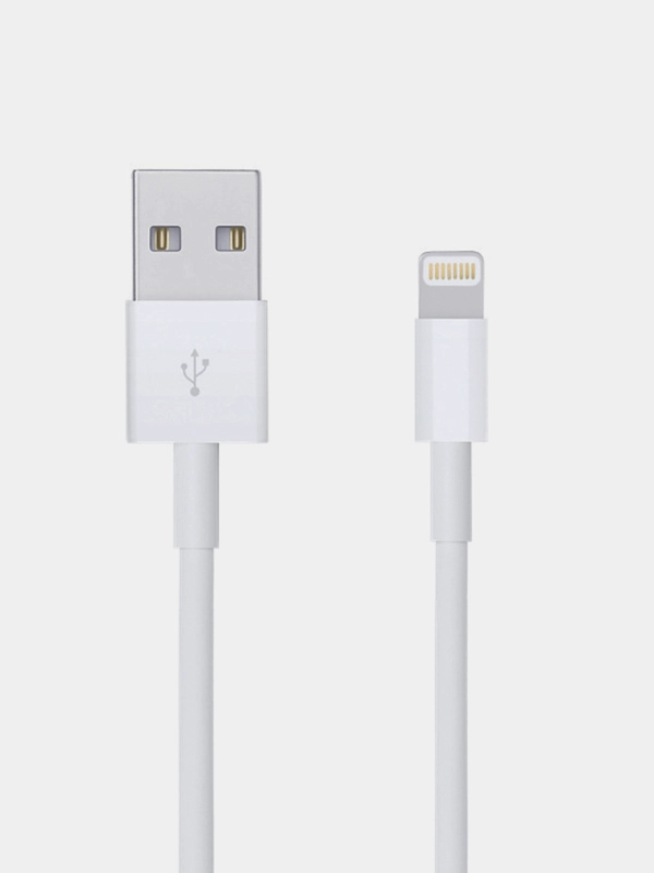 Кабель зарядный для iPhone 1-2 метра (USB/Lightning)