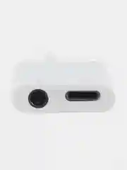 Адаптер аудио переходник J-009 (Lightning/3.5mm jack aux + Lightning для Apple iPhone)