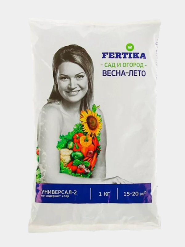 Комплексное минеральное удобрение Фертика весна-лето (овощи, ягоды, деревья, томаты) 1 кг