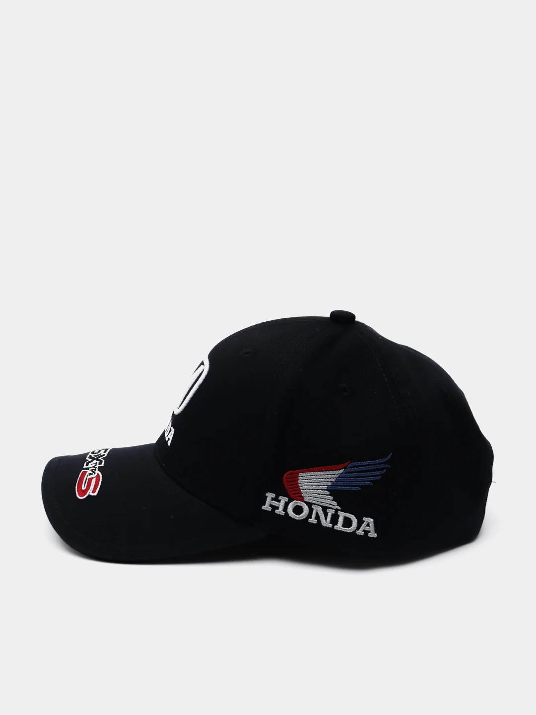 Бейсболка / кепка мужская / женская / унисекс с объемной вышивкой HONDA / Хонда