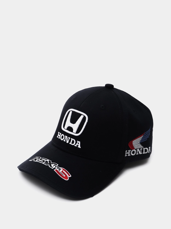 Бейсболка / кепка мужская / женская / унисекс с объемной вышивкой HONDA / Хонда