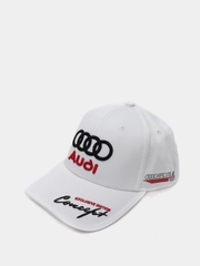 Бейсболка / кепка мужская / женская / унисекс с объемной вышивкой AUDI / Ауди