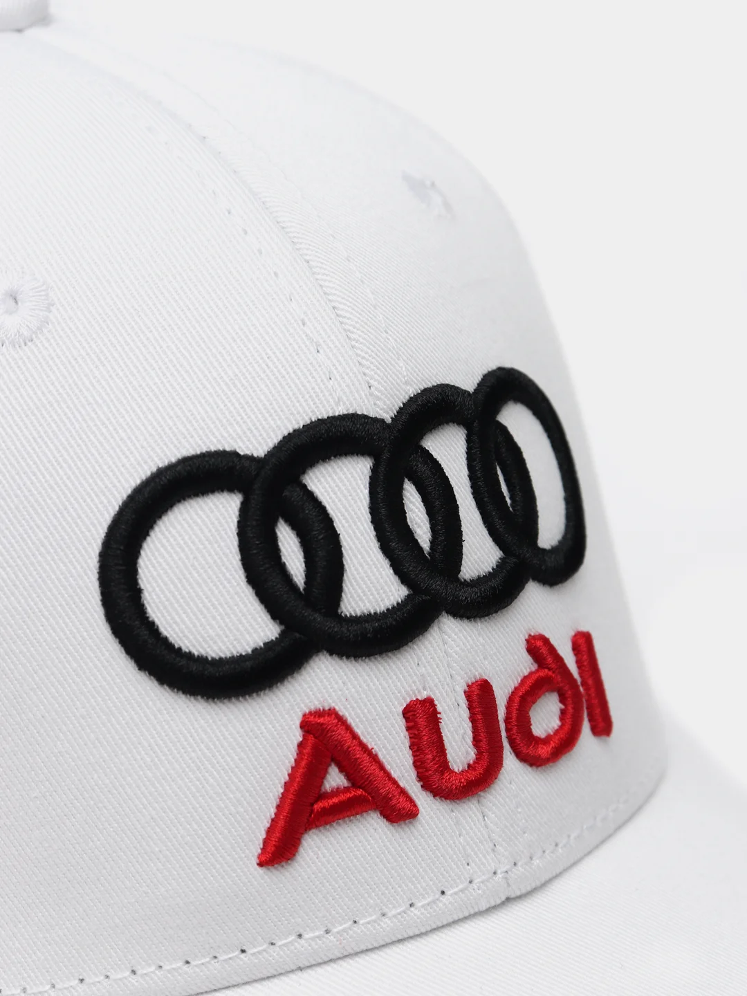 Бейсболка / кепка мужская / женская / унисекс с объемной вышивкой AUDI / Ауди