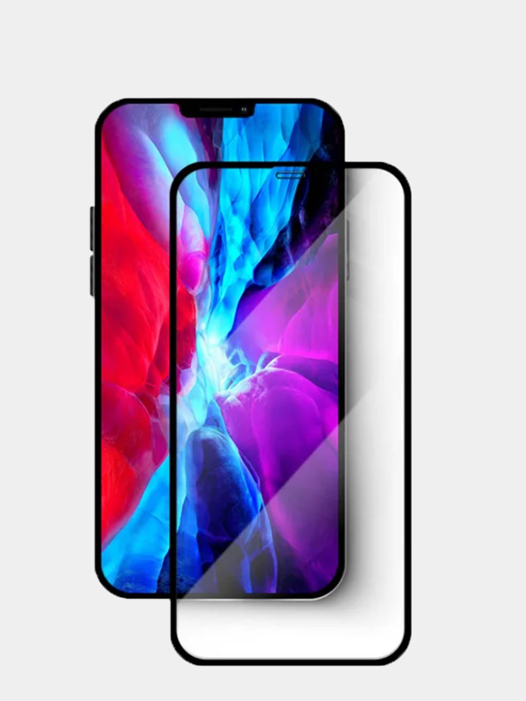 Защитное стекло 9D для iPhone 12 (Полное покрытие) купить по цене 69 ₽ в  интернет-магазине Магнит Маркет