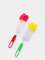 Ёршик для посуды с губкой, 3 x 25 см