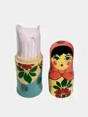 Носки подарочные женские, в матрёшке-футляре
