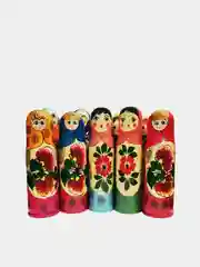 Носки подарочные женские, в матрёшке-футляре