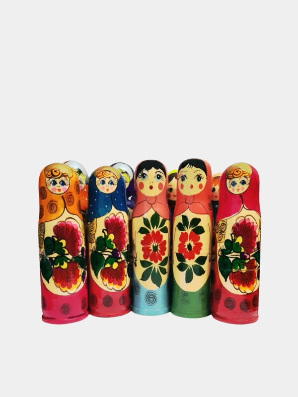 Носки подарочные женские, в матрёшке-футляре