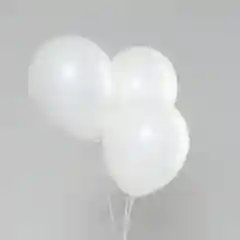 Шар латексный 12", стандарт, набор 12 шт, цвет белый (4986505, 4986489, 4986521))