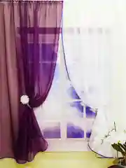 Штора для кухни "Софи" сиреневый