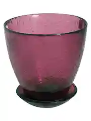 Горшок NiNaGlass "Змейка" крш.вишня