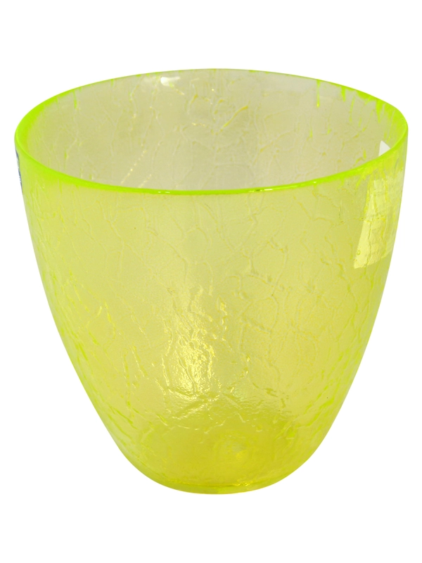 Горшок NiNaGlass "Змейка" крш.жел