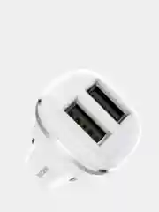 Автомобильное З/У Borofone BZ13 2USB 2.4A, белый