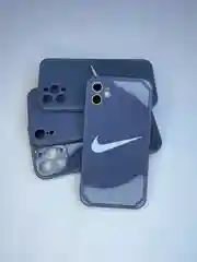 Серый меланж чехол накладка с принтом  Apple iPhone 11, 12 Pro, 12 Pro Max, XR