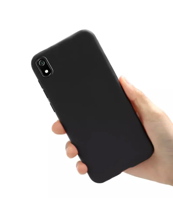 Черный чехол силиконовый Xiaomi Redmi 7A, Redmi 8, Redmi 8A, Redmi 9, Redmi 9A