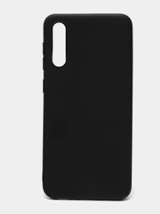 Силиконовый чехол Samsung A02 черный