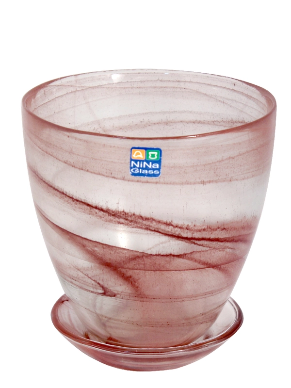 Горшок NiNaGlass алеб.кор