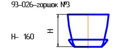 Горшок NiNaGlass алеб.крш.жел.-зел