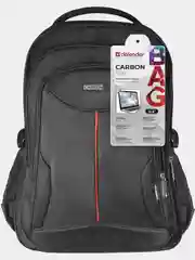 Рюкзак для ноутбука Defender Carbon 15.6" черный, органайзер