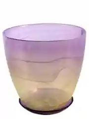 Горшок NiNaGlass алеб.крш.жел.-фиолет