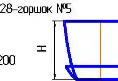 Горшок NiNaGlass алеб.крш.роз.-фиолет