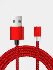 Красный магнитный кабель или коннектор (micro-USB/Type-C)