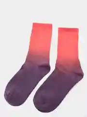 Пурпурный носки с принтом "Gradient" pkt