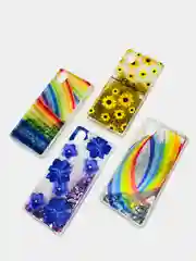 Бирюзовый чехол Samsung Galaxy A01 Core, Галакси А01 силиконовый переливающийся жидкий с блестками