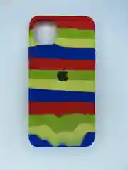 Синий чехол накладка радужный на телефон Apple iPhone 11 Pro, 11 Pro Max, XS Max