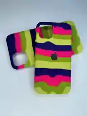 Фиолетовый чехол накладка радужный на телефон Apple iPhone 11 Pro, 11 Pro Max, XS Max