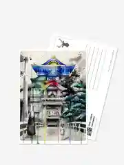 Черный открытки "Аниме"